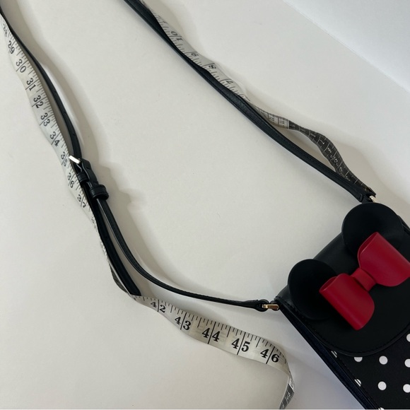 NWOT Disney X Kate Spade Minnie Mouse North South Flap Phone Crossbody  $228 - Picture 10 of 12